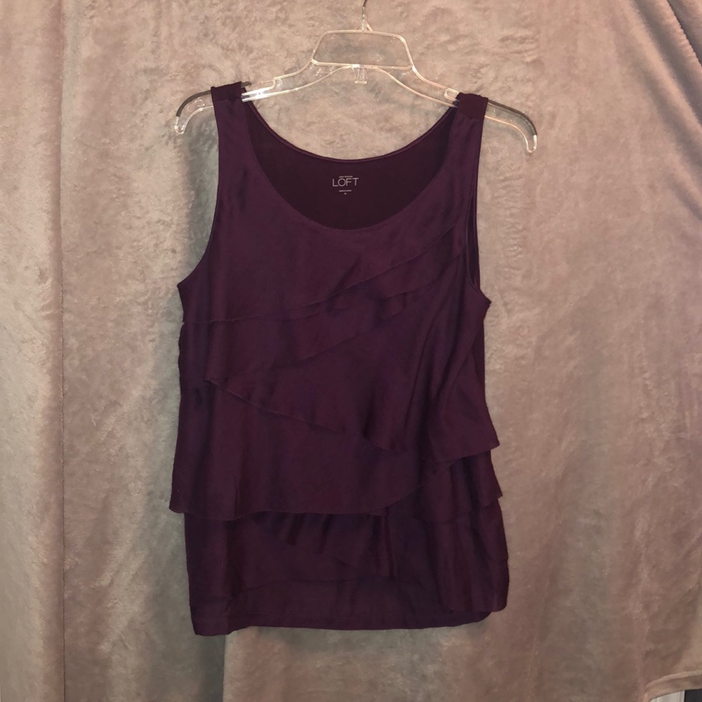 Loft purple tank